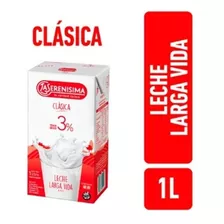 Leche La Serenisima Larga Vida Entera 1 Litro X 10 Unidades