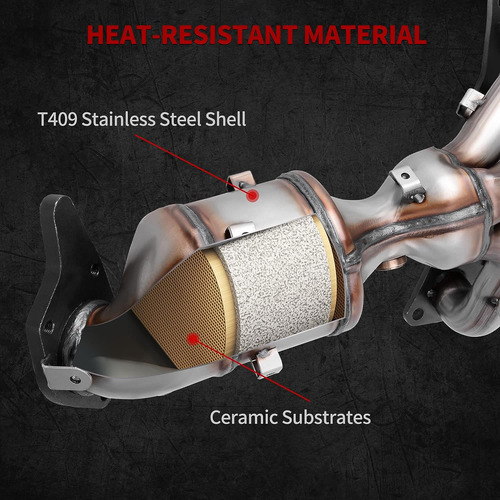 Catalizador Yitamotor, Compatible Con Altima 2.5l 2007-2013 Foto 2