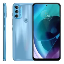  Moto G71 128 Gb Arctic Blue 6 Gb Ram Vitrine Impecável 