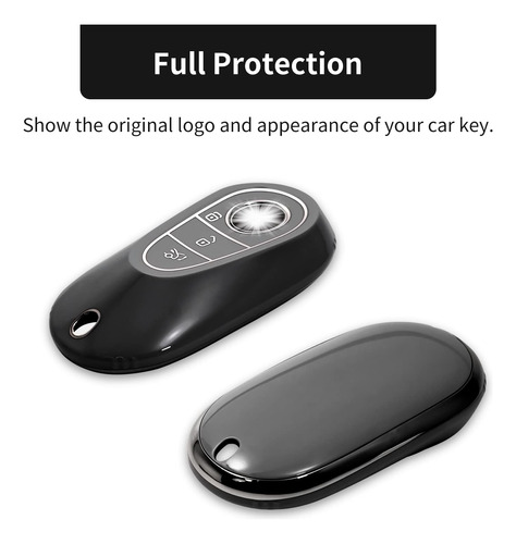 Funda Para Llavero De Mercedes Benz Tpu Smart Key Case Car K Foto 3