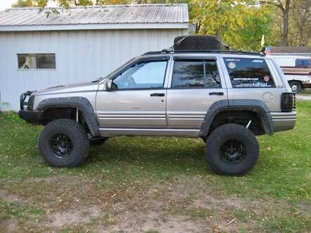 Jeep Grand Cherokee Zj 92 98 Cantoneras Bushwacker Cut-outs Foto 6