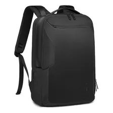 Mochila Executiva Premium Com Partes Em Couro Legítimo 28l Cor Mochila Com Bolso Lateral