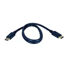 Cable Qvs 6 Pies Con M / M Displayport Con Conectores De Eng