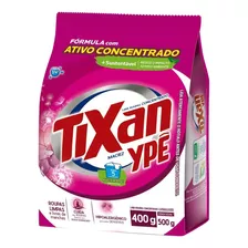 Sabão Em Pó Tixan Ypê Maciez Lava Roupas Concentrado Em Pó Maciez Primavera Antibacterial Pacote 400 G