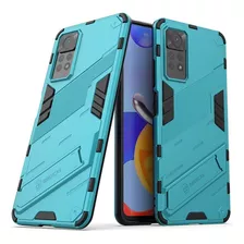 Funda Para Redmi Note 12 Pro 4g Pengke Case + Cristal 9d Color Azul Claro