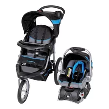 Carriola Baby Trend Expedition Jogger Portabebe Llantas Aire Color Millenium Blue Color Del Chasis Gris