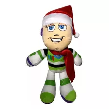 Boneco Pelúcia Herói Buzz Lightyear Natal Toy Story Disney