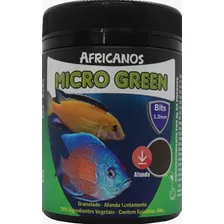 Ração P/ciclídeos Africanos Microgreen-454g 1,5mm-maramar