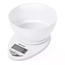 Balanza Cocina Digital Daewoo Ks7150b Pesa Hasta 3kg Blanca