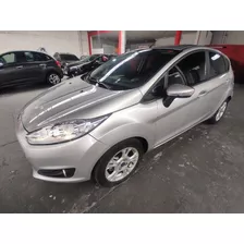 Fiesta 1.6 Se 16v Flex Powershift 2015 Prata Un Dono Veja 