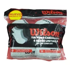 Wilson Tin Caballero Afelpado Completa 6pack (6 Pares)