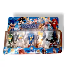 Set 5 Figuras Sonic 10cm 