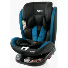 Butaca Infantil Para Auto Gts Senna Giratoria 0 A 36 Kg Color Azul Negro