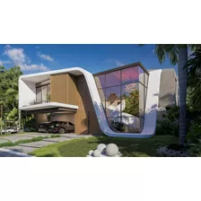 Casa En Venta, Proyecto En Cap Cana, Punta Cana, 835m2, 5 Hab. 4 Parqueos, Comunidad Con Campo De Golf, Playa Privada, Excelente Ubicación, Oportunidad De Adquirir Tu Villa En El Paraíso .