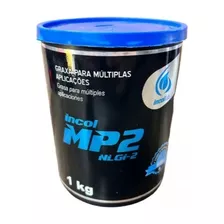 02 Graxas Incol Azul Mp2 Pote 1 Kg - Frete Grátis