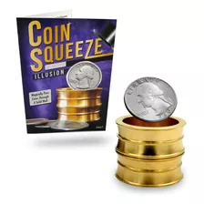 Coin Squeeze - Monedas A Traves Pared Solida - Truco Magia