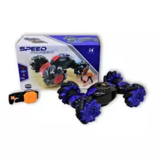 Carro Control Remoto Doble Cara 4x4 Monstro Sensor Pulsera