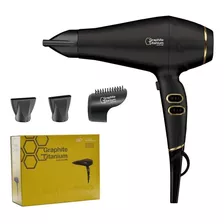 Secador Cabello Babyliss Grafito Titanium 2000 Watt Ionico