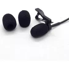Protetor De Vento Espuma P/ Microfone De Lapela Mini 2 Unid 