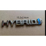 Emblema Letras Hybrid Toyota Prius Original Calidad