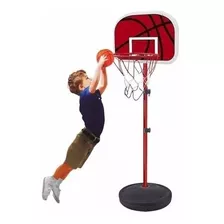 Cesta De Basquete Infantil Bola Bomba Rede Até 2,02m Dm Toys