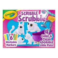 Crayola Scribble Scrubbie Pets - Juego De Baera (2.0, Regalo