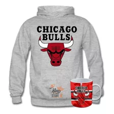 Poleron, Chicago Bulls, Xxxl, + Taza / The King Store 10