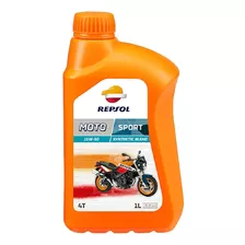 Aceite 15w50 4t Para Moto Repsol Semi Sintetico 1l