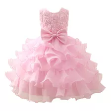 Vestido Tutu Com Flores Para O Aniversário Da Menina