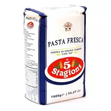 Farinha 00 Italiana Le 5 Stagioni Pasta Fresca 1kg P/ Massas