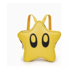 Bolso Cartera Morral En Forma De Estrella Mario Bros