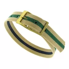 12mm Slide Through Sports Wrap Nylon Textile Khaki Green Nav