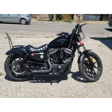 Harley 883 Negra Iron 883 Impecable