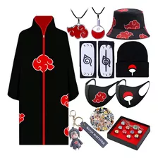 Kit De 21 Disfraces De Traje De Naruto Akatsuki Uchiha Itach