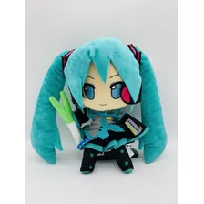 Vocaloid Hatsune Miku Boneca Pelúcia Brinquedo Presente 28cm