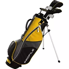 Kit Juego Completo De Palos Golf Con Bolsa - Junior