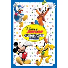 Disney Junior Almanaque De Atividades Para Colorir, De On Line A. Editora Ibc - Instituto Brasileiro De Cultura Ltda, Capa Mole Em Português, 2022