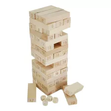 Jogo Batalha Equilbrio Crianças Adultos Diversão Torre 54pc 