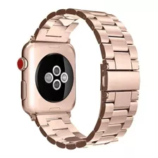 Correa Acero Fintie Compatible Con Apple Watch 45mm Bronce