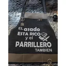 Pechera Parrillera / Delantal Parrillero Personalizado 