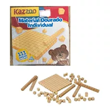 Material Dourado Em Madeira 111 Peças