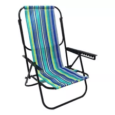 Reposera Silla Plegable 7 Posiciones Playera Camping