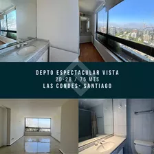 Dpto 2d 2b - 75mt2 - Espectacular Vista - Las Condes