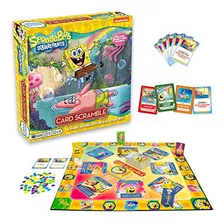 Juego De Mesa Aquarius Spongebob Card Scramble, Divertido