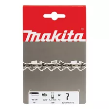 Cadena Motosierra Makita 3/8lp 1,5 058 45cm 72 Eslabones Mkb