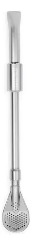 Bombilla Acero Inoxidable Bremen Tipo Cuchara 19 Cm 8504 Dgm Gris