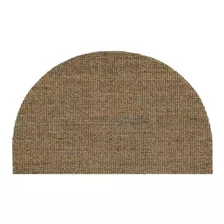 Capacho De Sisal Meia Lua Camelo Ld 45x75cm Apaeb