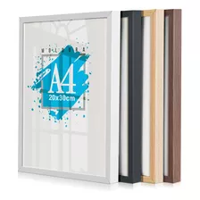 Moldura Quadro Certificado Diploma Poster Vidro 20x30 Kit 5