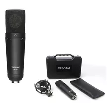 Microfono Condensador Estudio Tascam Tm-180. Estuche Araña