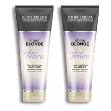 Kit John Frieda Shampoo Sheer Blonde Color Renew